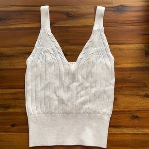 Wilfred Sweater Crop Tank